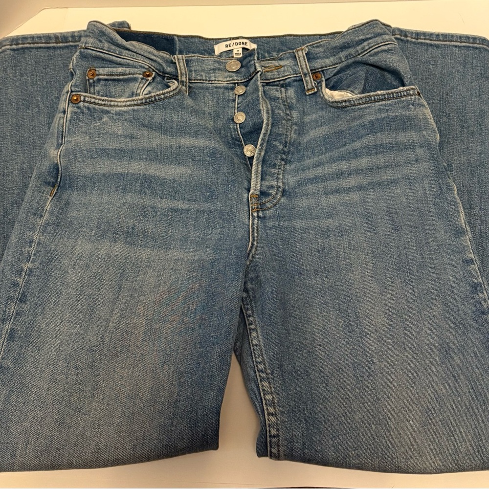 Re/Done Light Blue Denim Pants size 29